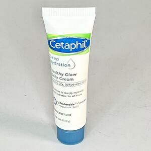 Cetaphil Deep Hydration Healthy Glow Daily Cream Moisturizer Travel .34 oz New